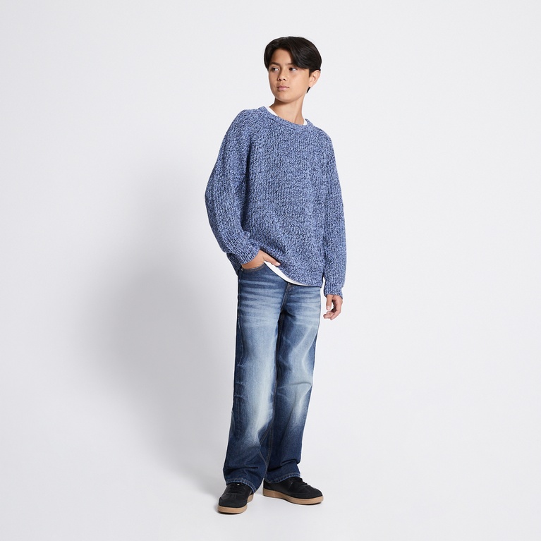 Knit sweater "Rob star" Blue 2